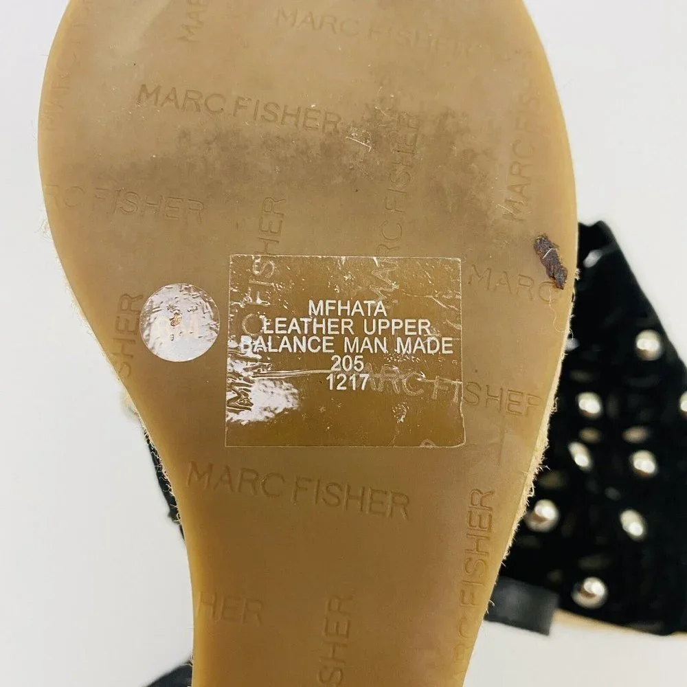 Black Espadrille Platform Sandals